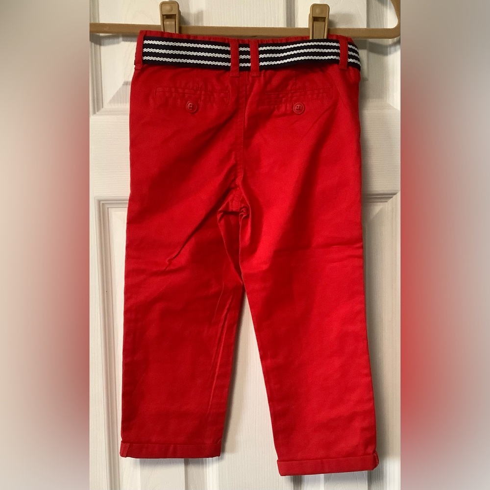Red pants never worn - Picture 2 of 3